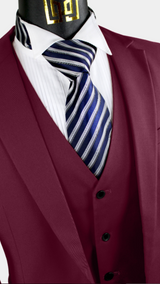 Baggi Suit - Burgundy