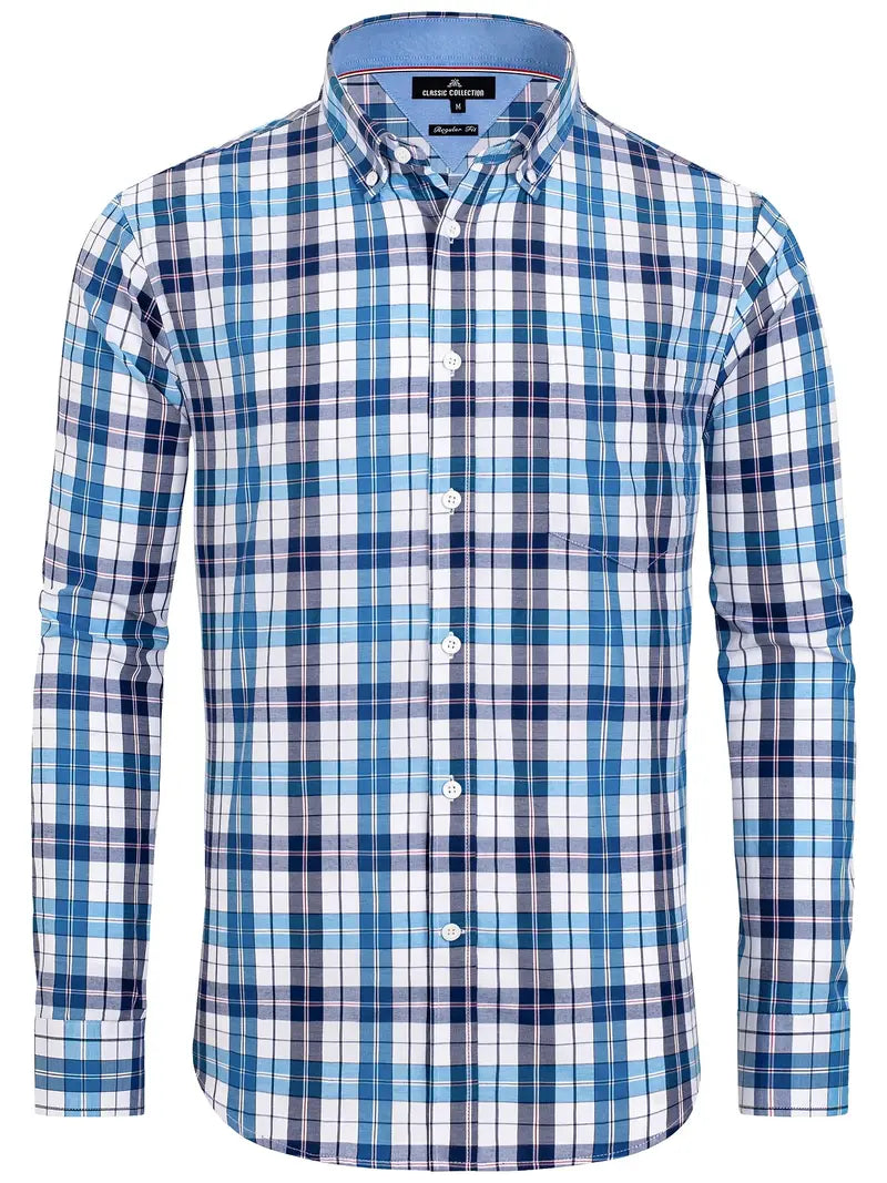 Assente Formal Shirt - Scotch Blue