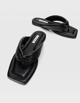 Stradivarious Slippers- Black