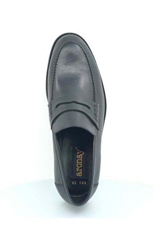 Aronay Penny Loafers  - Black