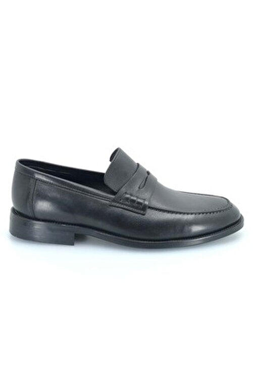 Aronay Penny Loafers  - Black