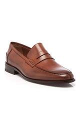 Aronay Penny Loafers - Brown