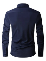 Assente Formal Shirt - Navy Blue