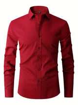 Assente Formal Shirt - Red