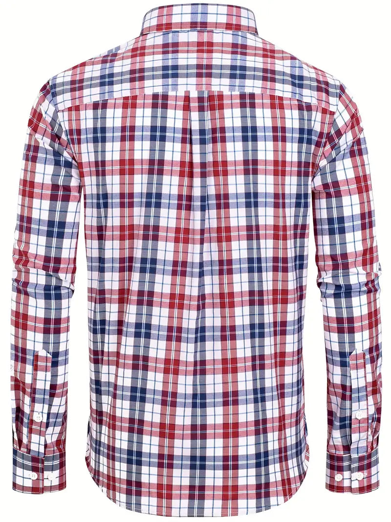 Assente Formal Shirt - Scotch Red